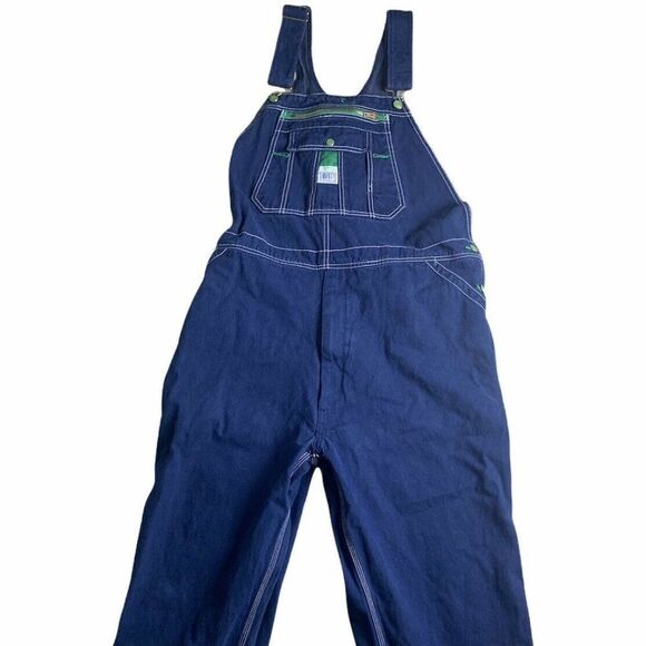 Liberty Overalls Men Carpenter Style Denim 46 x 28 - Picture 1 of 7
